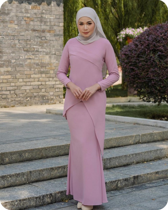 CATHELYN KURUNG - BLUSH PINK