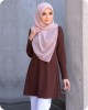 HELENA BLOUSE - DARK BROWN