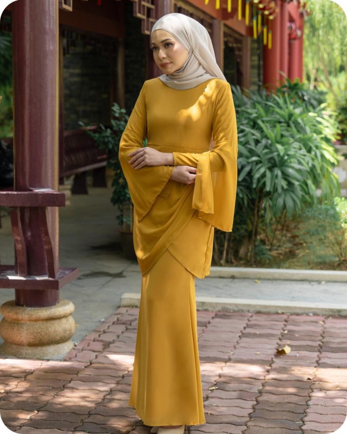 CALLISTA KURUNG - MUSTARD GOLD