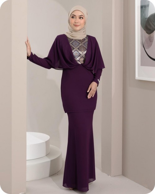 MARSYANDA KURUNG - DARK PURPLE