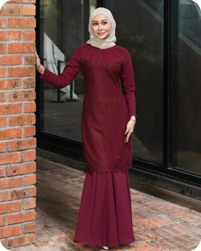 JUWITA KURUNG - DARK MAROON