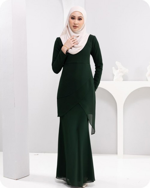 AIRENE KURUNG - EMERALD GREEN