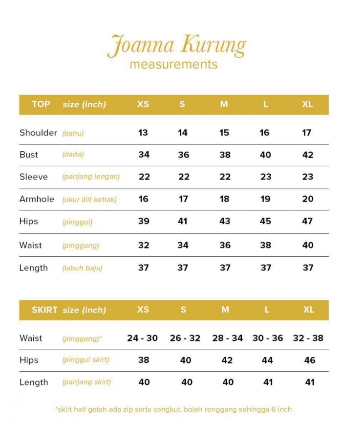 JOANNA KURUNG - SOFT YELLOW