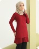 BELINDA BLOUSE - MAROON