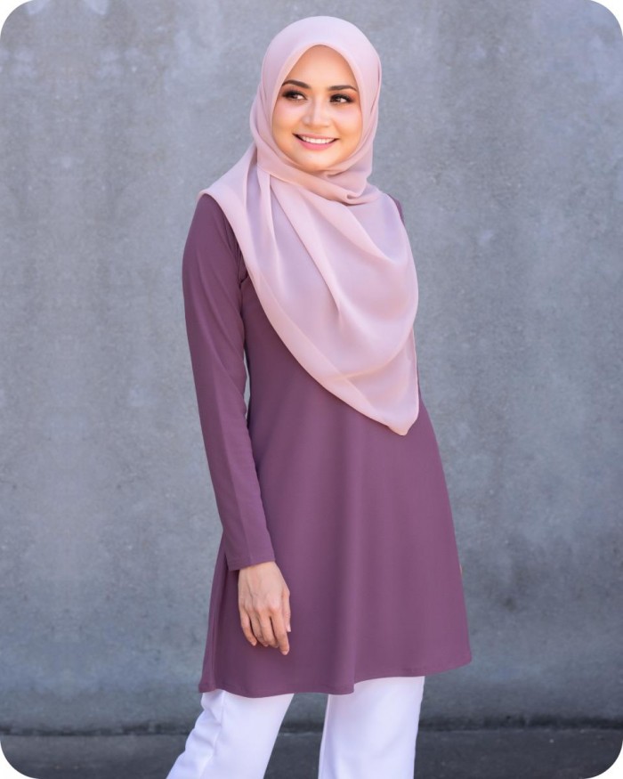 HELENA BLOUSE - MAUVE PURPLE