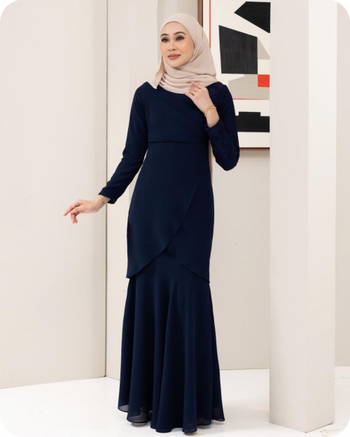 CASSANDRA KURUNG - NAVY BLUE