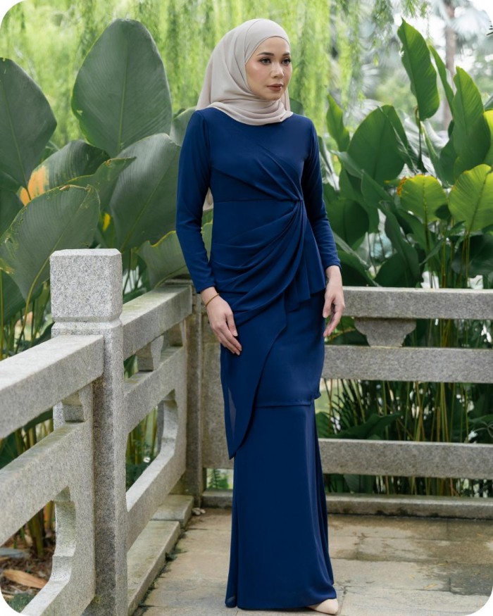 SERENA KURUNG - NAVY BLUE