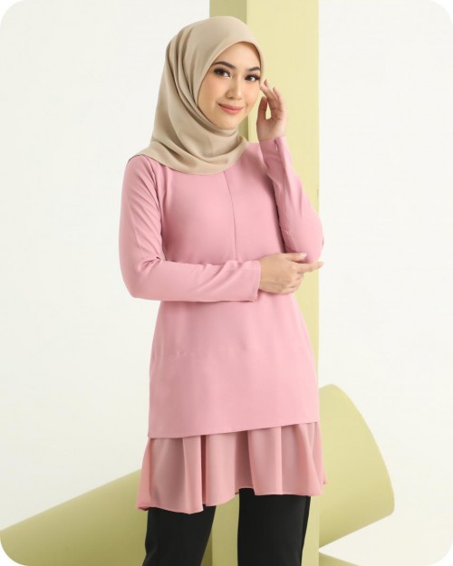 BELINDA BLOUSE - BLOSSOM PINK