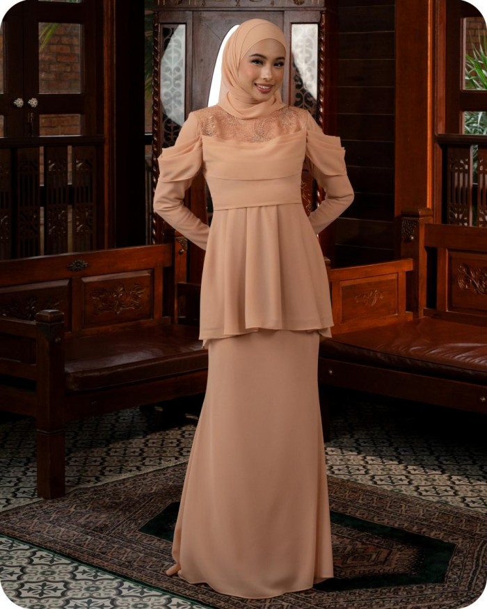 ESMERALDA KURUNG - ROSE PEACH