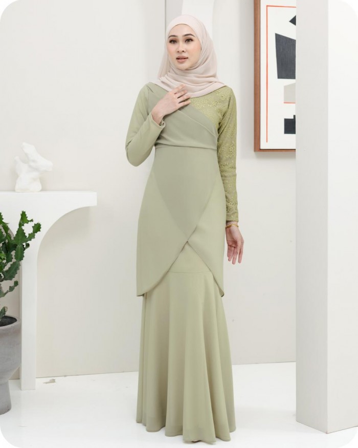 CASSANDRA KURUNG - SAGE GREEN