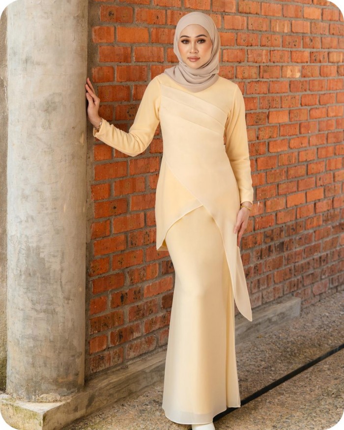 CATHELYN KURUNG - SOFT YELLOW