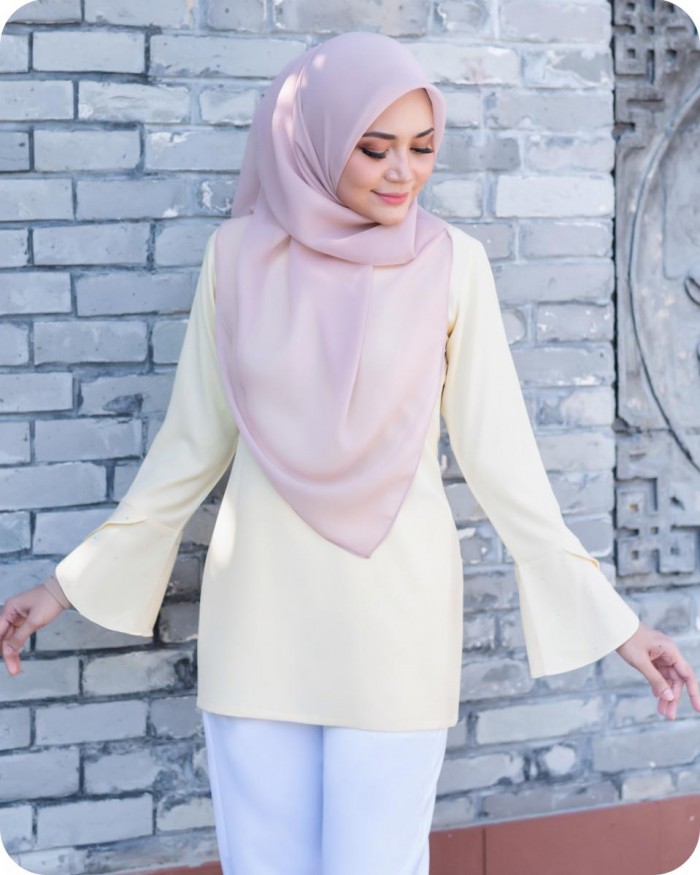 DAISY BLOUSE - SOFT YELLOW