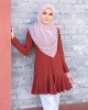 DONNA BLOUSE - COPPER BROWN