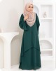 DHANEYA KAFTAN - EMERALD GREEN